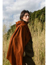 Cashmere Pashmina Muffler Autumn Orange - WILL'O THE WISP - BALAAN 2