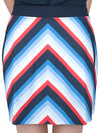 Women's Chevron Striped Skirt Twilight - G/FORE - BALAAN 7