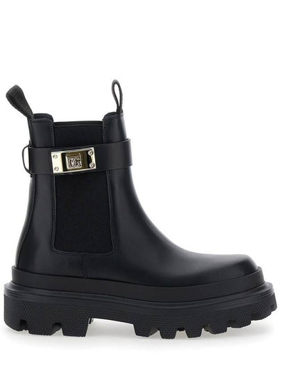 braided strap leather ankle boots CT1002AB640 - DOLCE&GABBANA - BALAAN 2