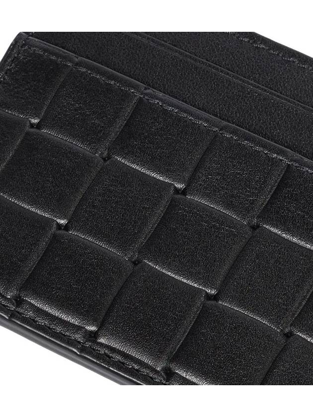 Intrecciato Card Wallet Black - BOTTEGA VENETA - BALAAN 4