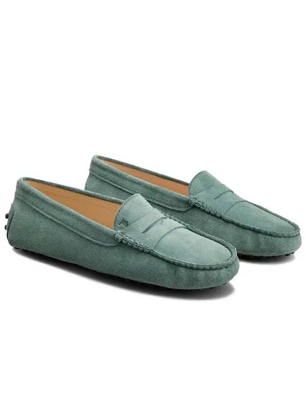 Gommino Suede Driving Shoes Green - TOD'S - BALAAN 2