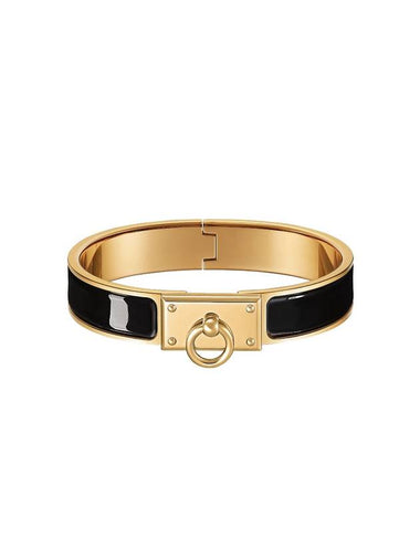 Clic Anneau Bracelet Black Gold - HERMES - BALAAN 1