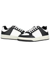 SL 61 Low Top Sneakers Black White - SAINT LAURENT - BALAAN 3