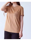 PAPAIA short sleeve t shirt camel - MAX MARA - BALAAN 3