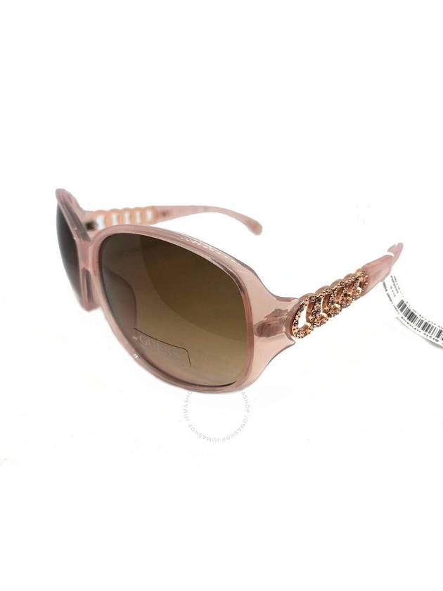 Guess Factory Brown Oversized Ladies Sunglasses GF0404 74F 63 - GUESS - BALAAN 1