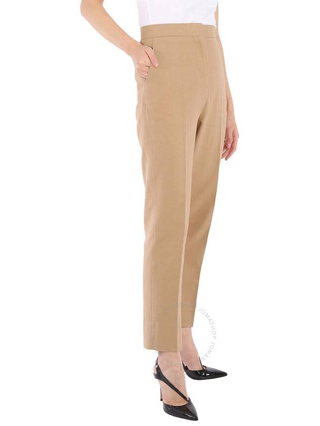 tailored straight pants camel - BURBERRY - BALAAN 3