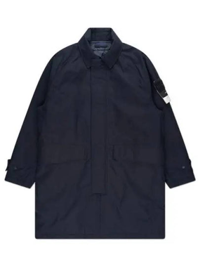 Ghost Piece O-Ventile Primaloft Insulation Trench Coat Navy - STONE ISLAND - BALAAN 2