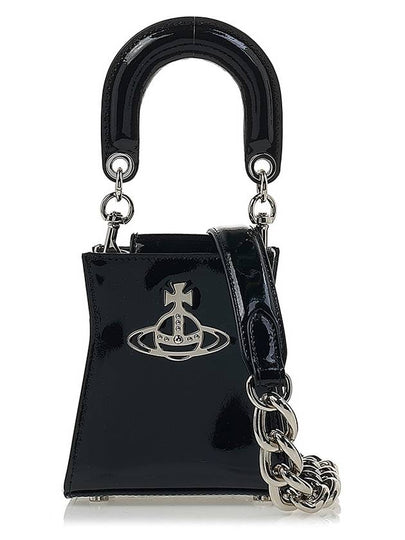 Kelly Chain Tote Bag Black - VIVIENNE WESTWOOD - BALAAN 2