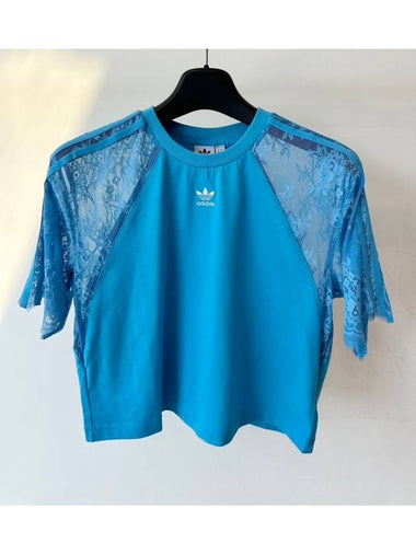 Race T-Shirt HC4580 Sky Rush WOMENS - ADIDAS - BALAAN 1