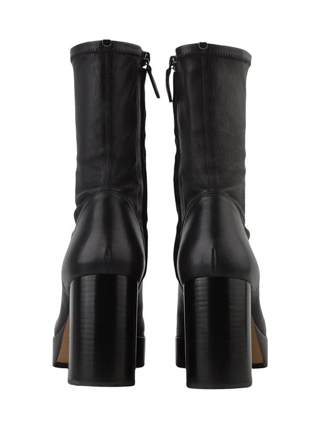 High heel leather angle boots 38 1 2 33554 3 - CHLOE - BALAAN 4