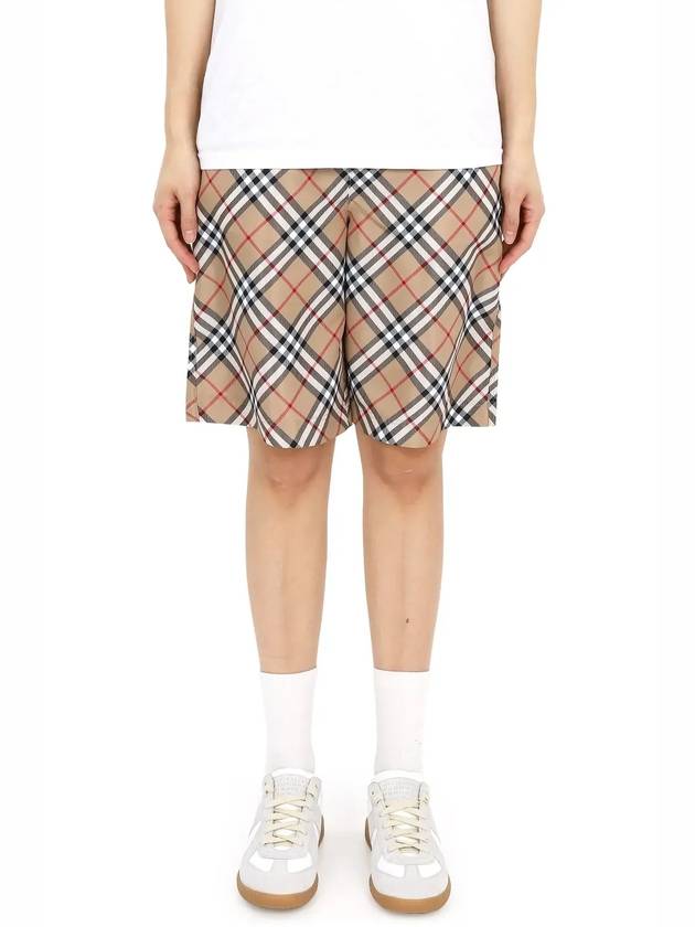 Kids Vintage Check Swim Pants Beige - BURBERRY - BALAAN 4