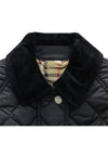 Diamond Quilted Nylon Jacket Black - BURBERRY - BALAAN 3