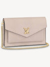 Mylockme Chain Pochette Calfskin Shoulder Bag Grey - LOUIS VUITTON - BALAAN 2