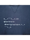 Font Generator Logo Sweatshirt Black - MAISON MARGIELA - BALAAN 4