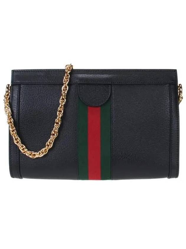 Ophidia Chain Shoulder Bag Black - GUCCI - BALAAN 5