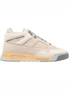 Men's Mid Top Trainer Low Top Sneakers Beige - MAISON MARGIELA - BALAAN 1