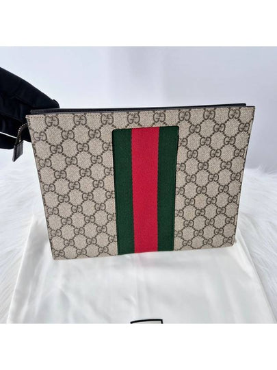 Web Samsun GG Supreme Clutch Bag 475316 - GUCCI - BALAAN 2