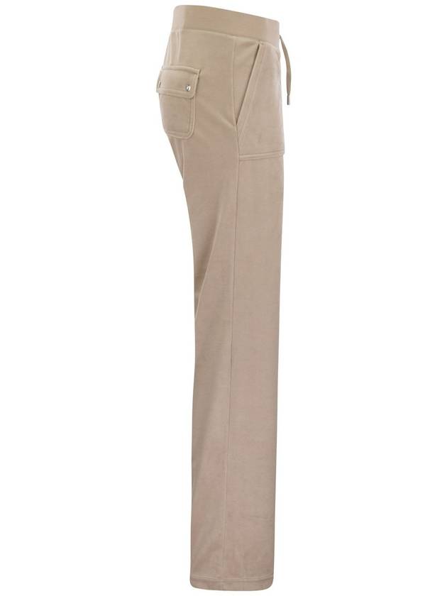 Trousers with velour pockets - JUICY COUTURE - BALAAN 3