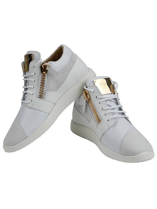 RU70042 001 Runner White Sneakers - GIUSEPPE ZANOTTI - BALAAN 1