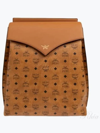 Backpack With Visetos Print Men s Brown - MCM - BALAAN 2