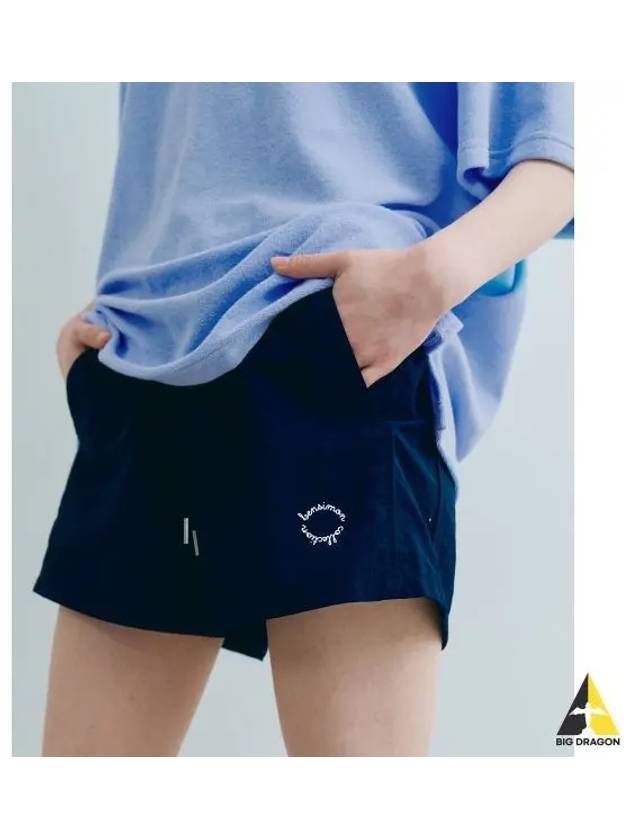 NYLON BANDING SHORTS NAVY - BENSIMON - BALAAN 1