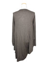 Maison Margiela MM6 Charcoal Gray Drape Top 44 - MAISON MARGIELA - BALAAN 2