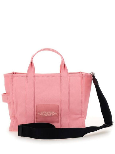 'The Medium Tote Bag' Pink Handbag With Logo On The Front In Cotton Woman - MARC JACOBS - BALAAN 2