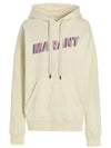 Mansel Logo Print Hoodie Vanilla - ISABEL MARANT - BALAAN 2