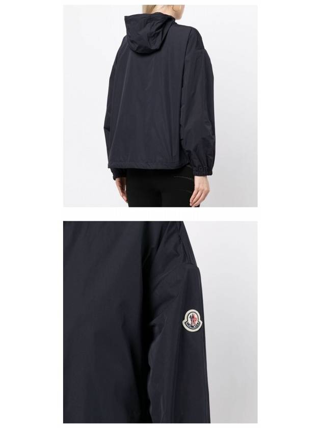 TYX Rain Hooded Jacket Navy - MONCLER - BALAAN 6