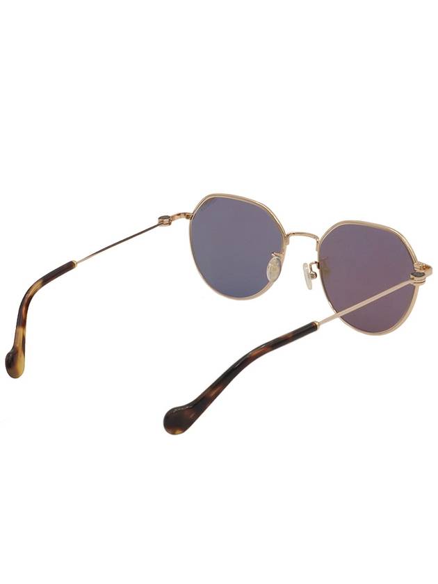 Rose gold half mirror gradient unisex sunglasses ML0027K - MONCLER - BALAAN 4