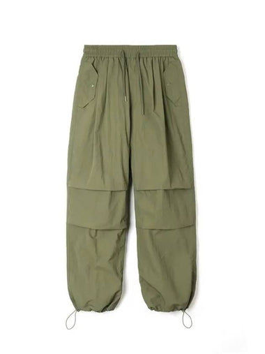 Tasran two-tuck pocket parachute pants_khaki - INDUST - BALAAN 1