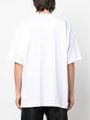 Collage Logo Print Short Sleeve T-Shirt White - VETEMENTS - BALAAN 9