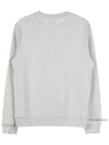 Rufus Embroidery Logo Sweatshirt Grey - A.P.C. - BALAAN 3