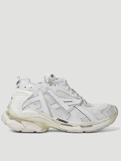 Runner Low Top Sneakers White - BALENCIAGA - BALAAN 2