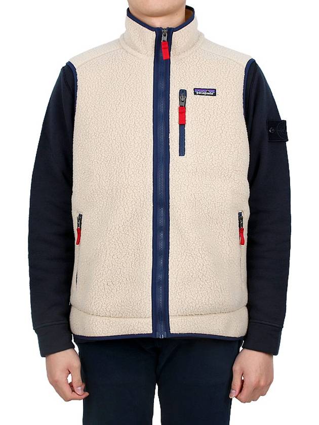 Men's Retro Pile Vest Light Khaki - PATAGONIA - BALAAN 3