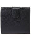 GG Interlocking Half Wallet Black - GUCCI - BALAAN 3