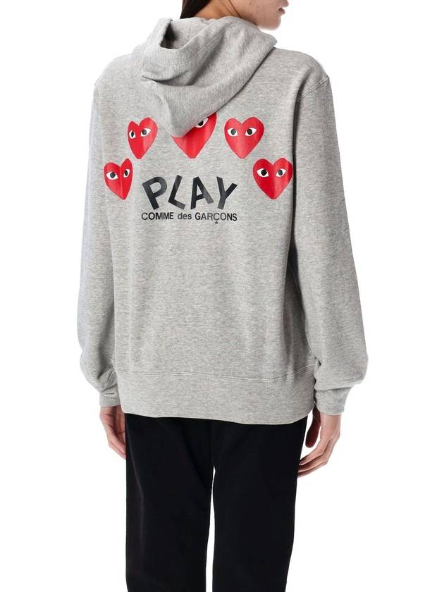 ICON HEART ZIP HOODI BACK PRINT - COMME DES GARCONS PLAY - BALAAN 2