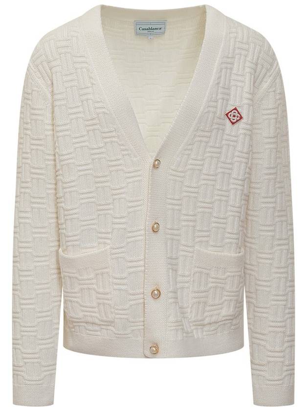 Casablanca Cardigan Column - CASABLANCA - BALAAN 1