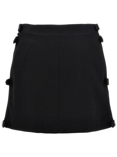 Courrèges 'Multi Sangle Wool Mini' Skirt - COURREGES - BALAAN 2