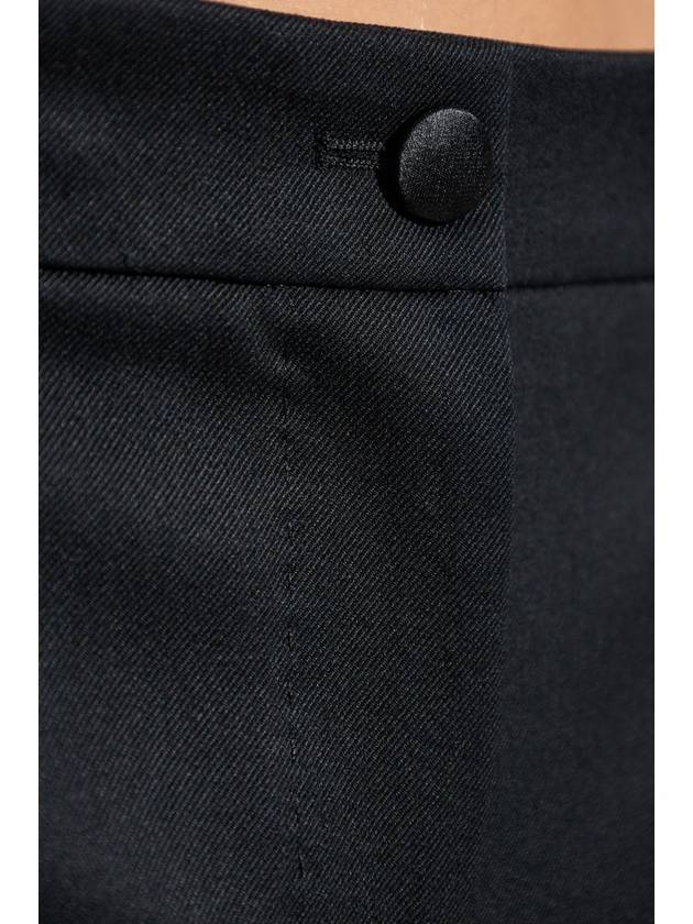 Dolce & Gabbana Wool Trousers, Women's, Black - DOLCE&GABBANA - BALAAN 5