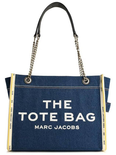 Marc Jacobs Medium 'Tote' Blue Denim Bag - MARC JACOBS - BALAAN 1