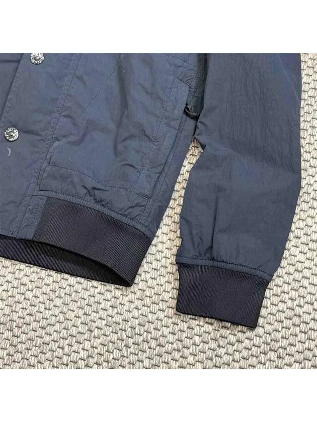 Stone Junior 12 14 Hooded Jacket Navy - STONE ISLAND - BALAAN 4