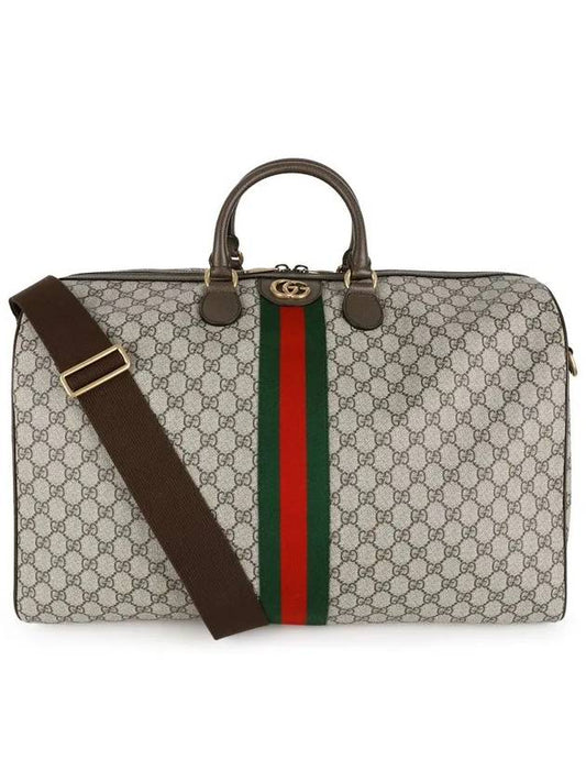 GG Savoy Large Canvas Duffel Bag Beige - GUCCI - BALAAN 2