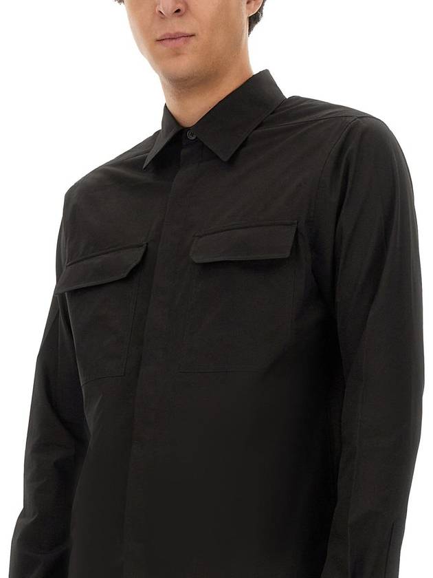 Rick Owens Cotton Shirt - RICK OWENS - BALAAN 4