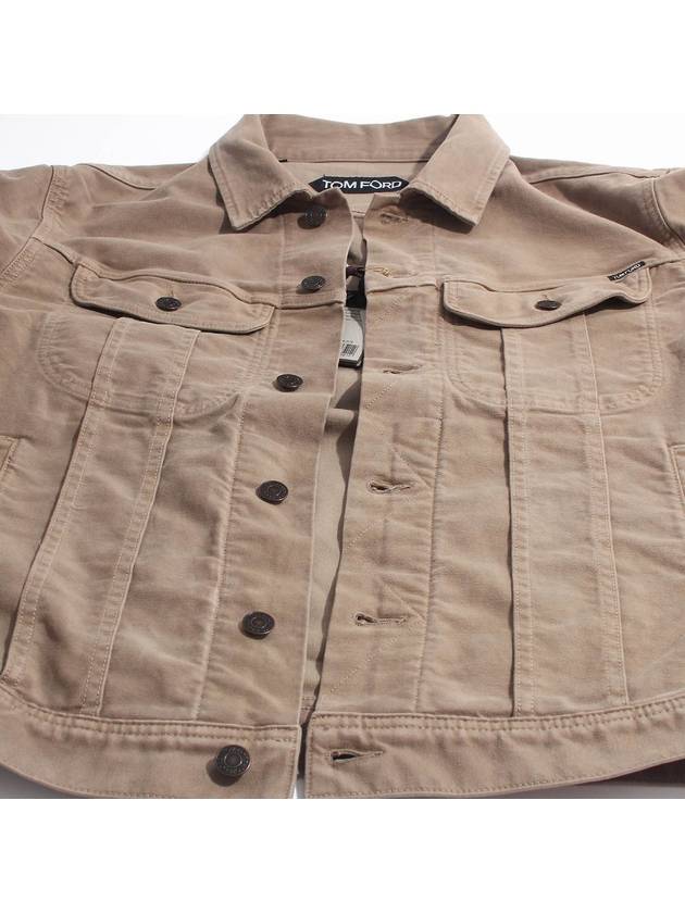 Jacket DJI001 DMC012S23 KB210 Beige - TOM FORD - BALAAN 6