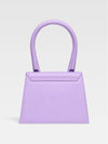 Le Chiquito Moyen Signature Tote Bag Lilac - JACQUEMUS - BALAAN 4