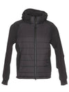 Goggle Padded Hooded Jacket Black - CP COMPANY - BALAAN 8