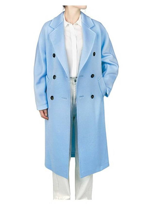 Women's Madame 2 Double Coat Blue - MAX MARA - BALAAN 2