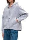 Parsec Zip Up Hoodie Grey - MAX MARA - BALAAN 4