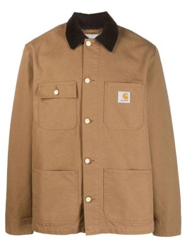 24 ss MICHIGAN coat organic cotton DEARBORN canvas I03151900S02 B0031034753 - CARHARTT WIP - BALAAN 2